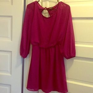 Express Magenta dress